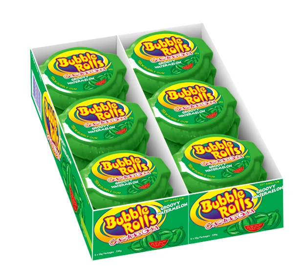 Super Long BUBBLE GUM ROLLS 56g BUBBLE TAPE