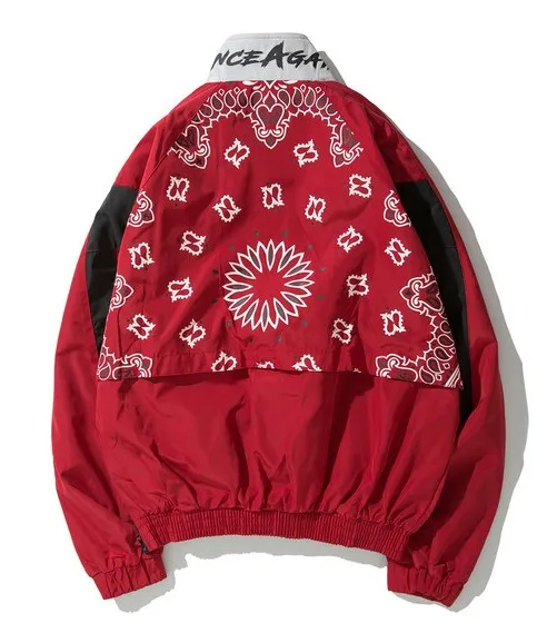 Chinese custom apparel cut and sew jacket 2018