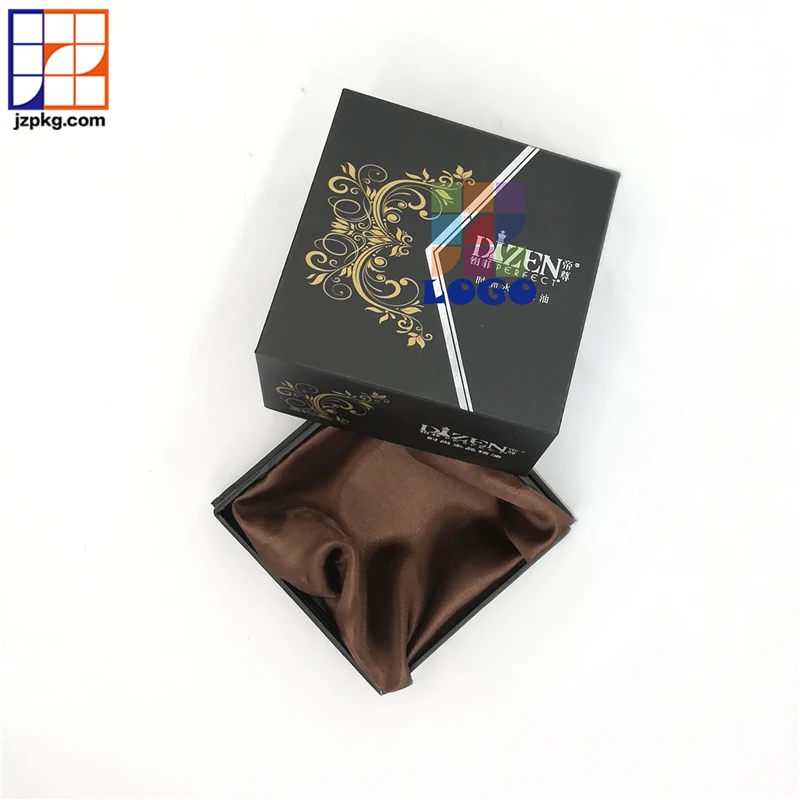 Silk foam lined essential oil diffuser packaging wooden gift box