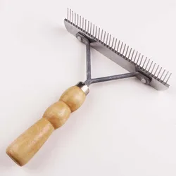 Wholesale mental horse harness hair brush