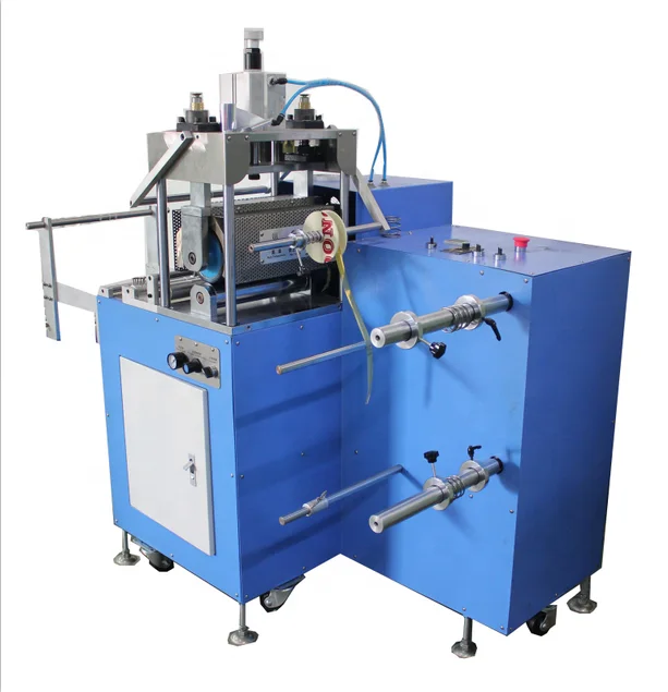 KINWAH(DOPSING)Good Quality Elastic Tape stamping machine with full automatic for Label Ribbons Hot foil stamping machine
