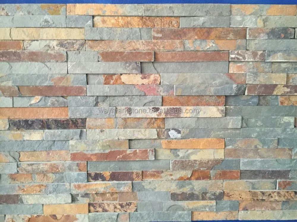 
factory sale multicolor natural wall cladding and stone panel WP-D20 