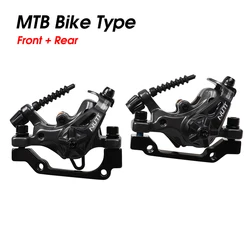 NUTT S5 Double Braking  Bicycle Brake Caliper Mechanical Mountain Bike MTB Bicycle Disc Brake Caliper , Bicycle Calipers