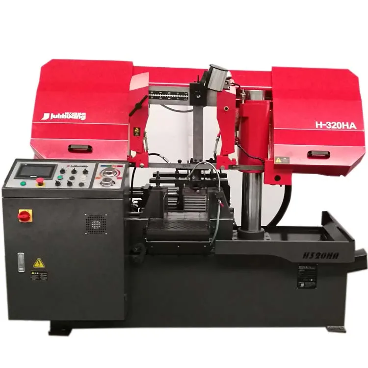 
High Quality JULIHUANG Automatic OEM/ODM Industrial Iron Metal Steel Cutting Custom CE ISO Horizontal CNC Band Sawing Machine 