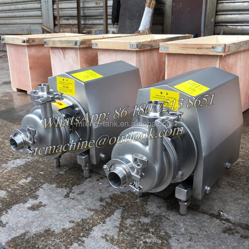 OEM dairy milk pump small food grade liquid centrifugal pump