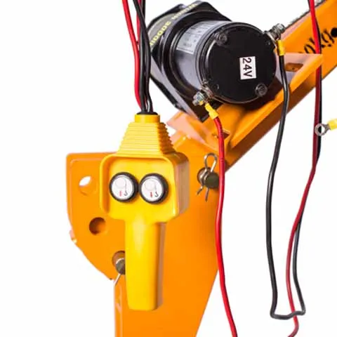 electric mini lifting crane/small portable lift crane made in China