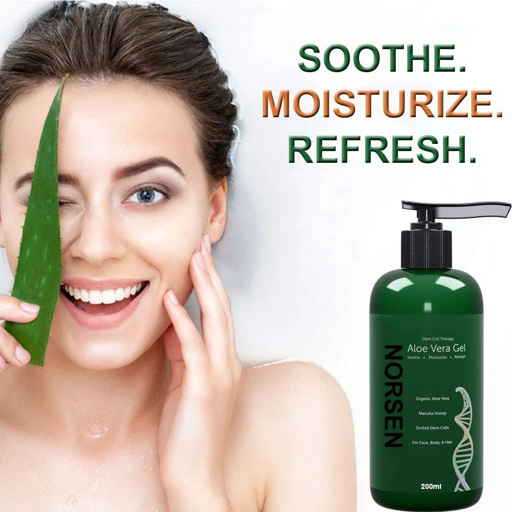 OEM Pure Natural Organic Soothe Moisturizing Aloe Vera Gel