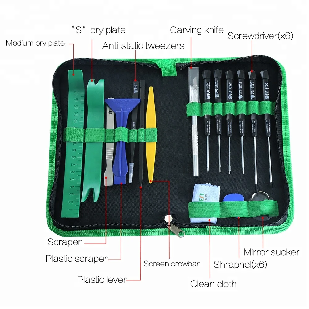 BST-112 Multi Function Profession Screwdriver mobile phone repairing tools kit