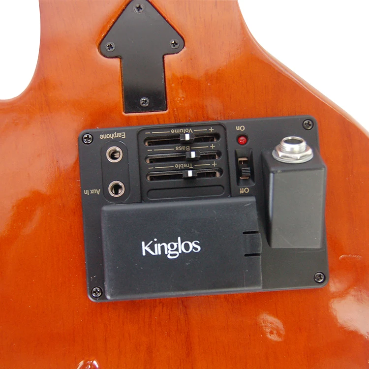 china advanced with design body electric by handcrafted 4/4 Acoustic  violin