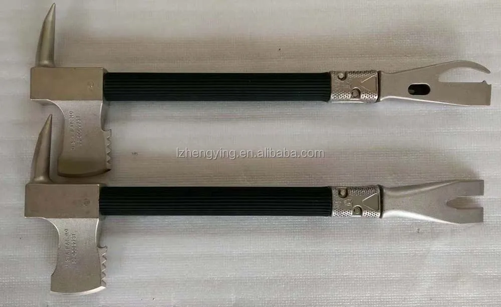 Manual forcible pry axe hooligan bar