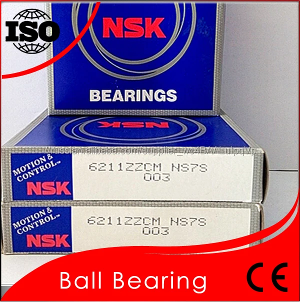 Золотой поставщиком NSK подшипник 6211 однорядные одной коробке шарикоподшипник 6211