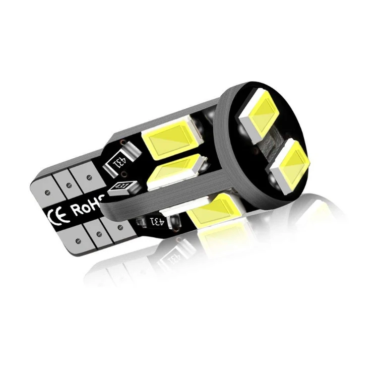 Car Interior Accessories 5730 10Smd Led Lights Bright T10 Canbus