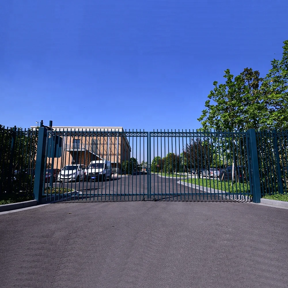 China supplier cheap wrought iron main gate designs home high quality sliding gate for sale
