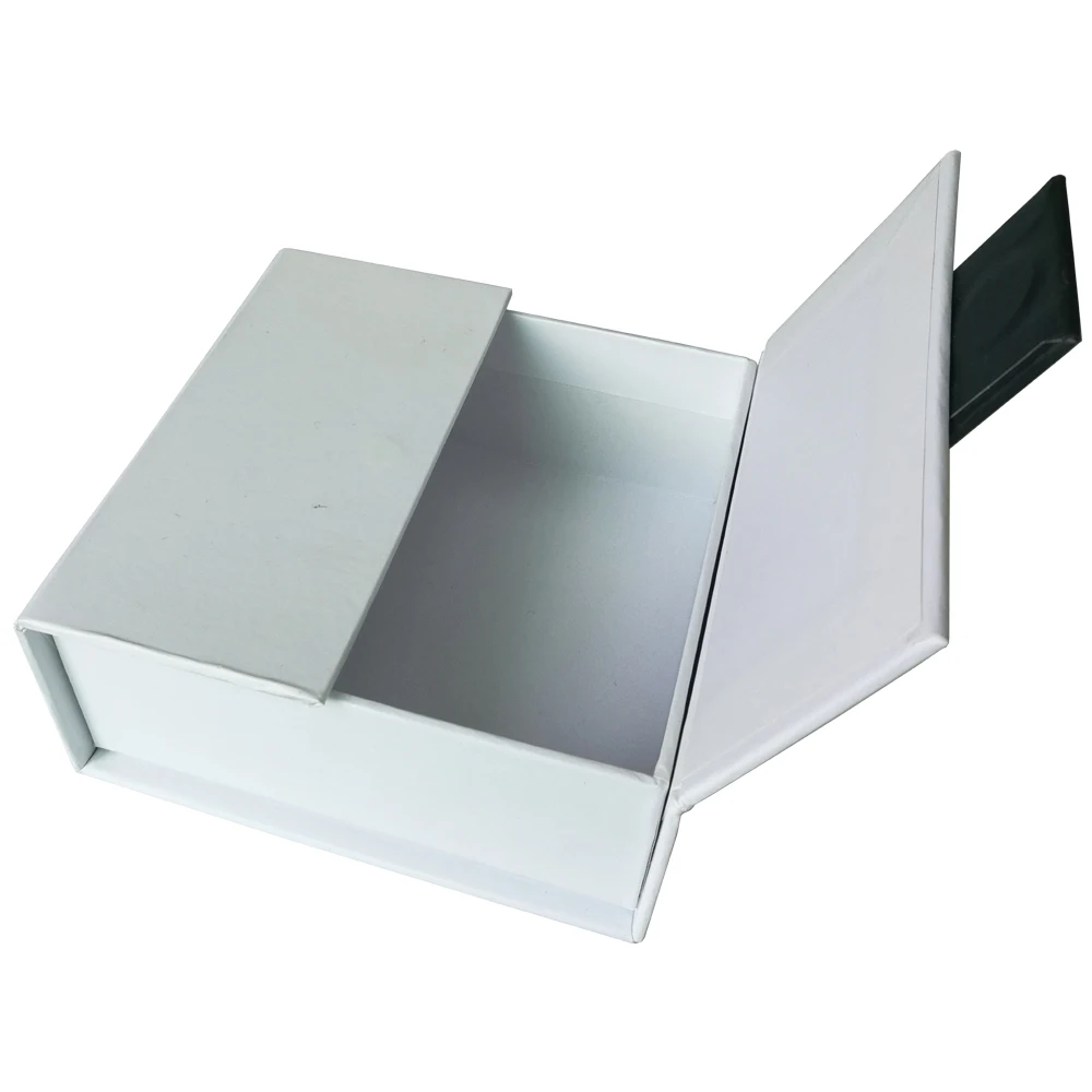 Custom logo printed card luxury wedding invitation box