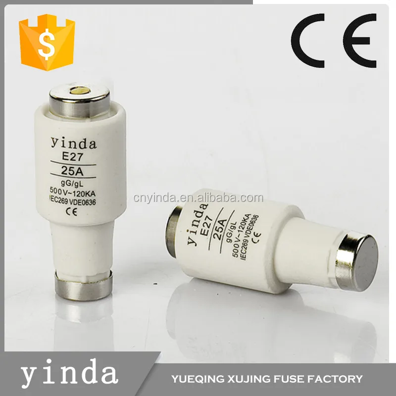 E27 серии E ВИНТ ПРЕДОХРАНИТЕЛЕЙ