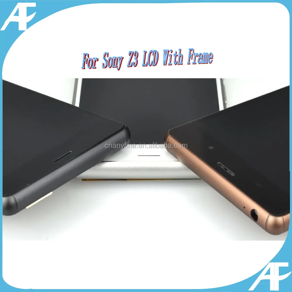 Cheap price for sony xperia z3 lcd display, Display Screen For sony z3 lcd and digitizer repair