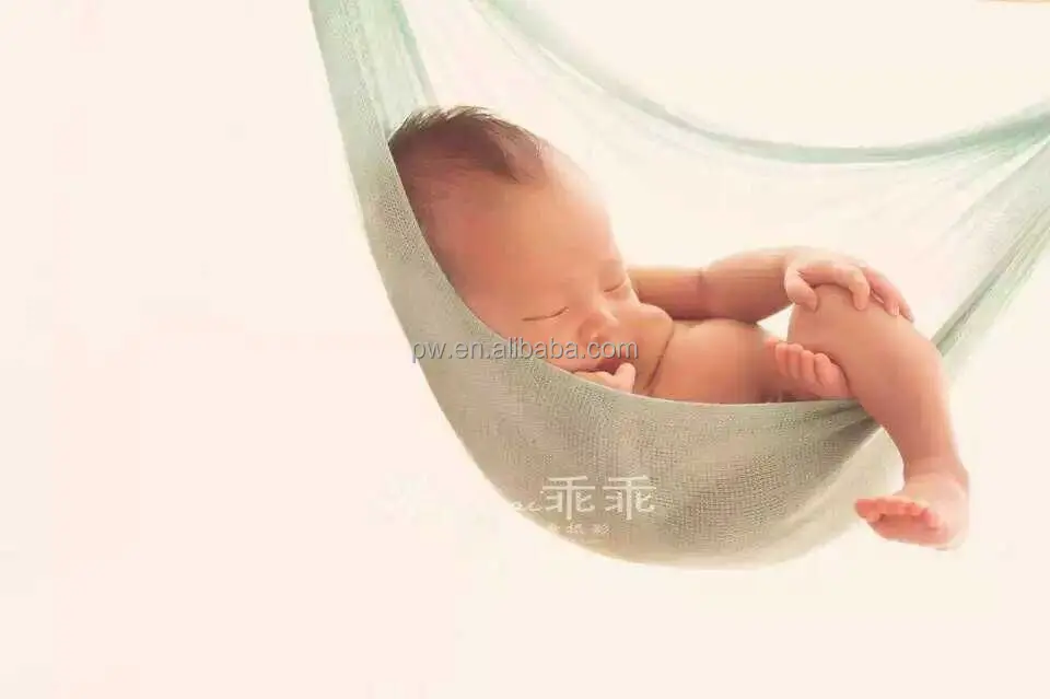 Newborn stretch knit Jersey Fabric Layer Wrap Baby Swaddle blanket Cocoon Photography Props