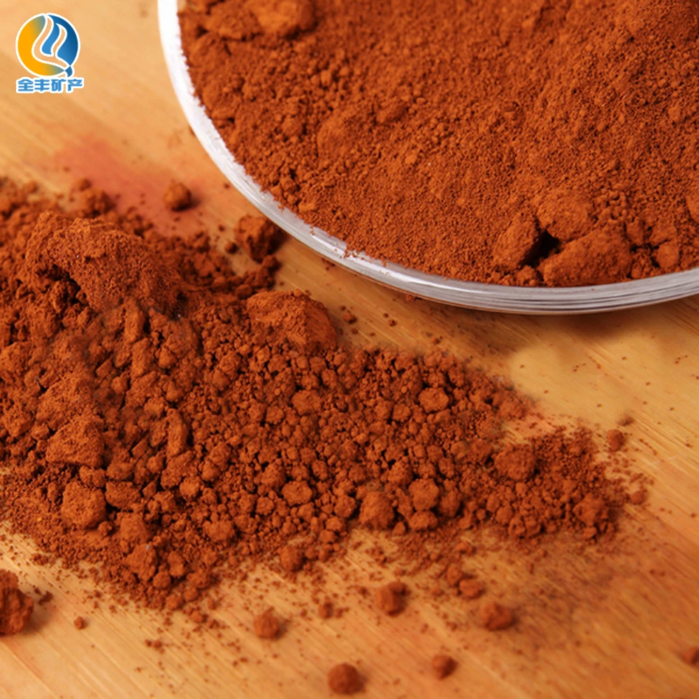 high quality iron oxide red 130 with pallet packing