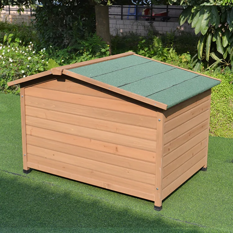 Outdoor solid wood house large kennel