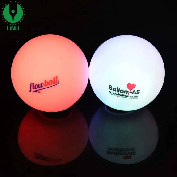 
Plastic Mood Light Ball Led Floating Waterproof Pool Led Light Ball 
