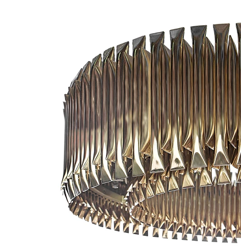 JANSOUL unusual zhongshan rustic suspension stainless steel chandeliers in UAE US