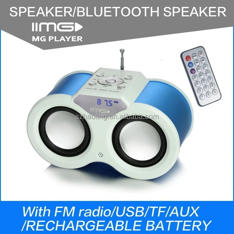 MG M-066R цифровой портативный мини-USB синий зуб динамик 2017 с FM радио