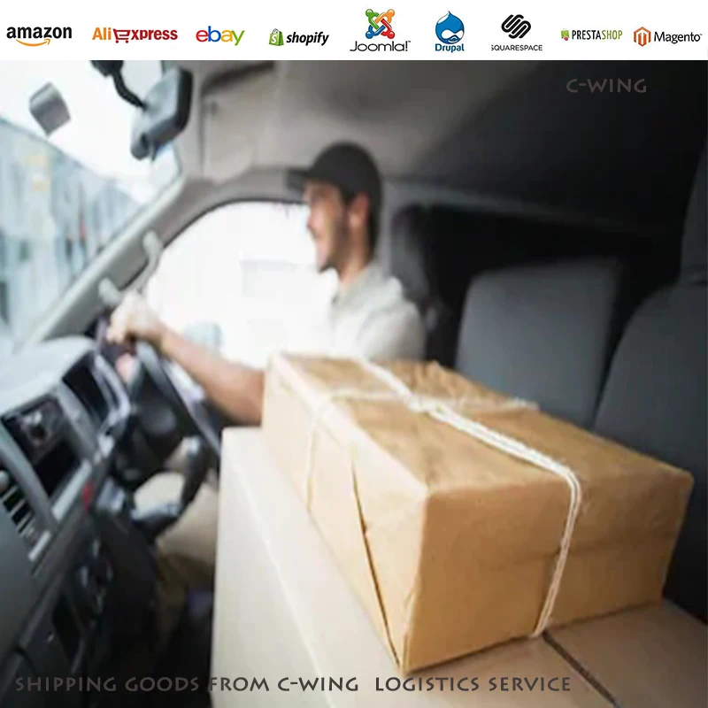 2021 Shopify China fulfilment DHL packet shipping from C-WING  to USA