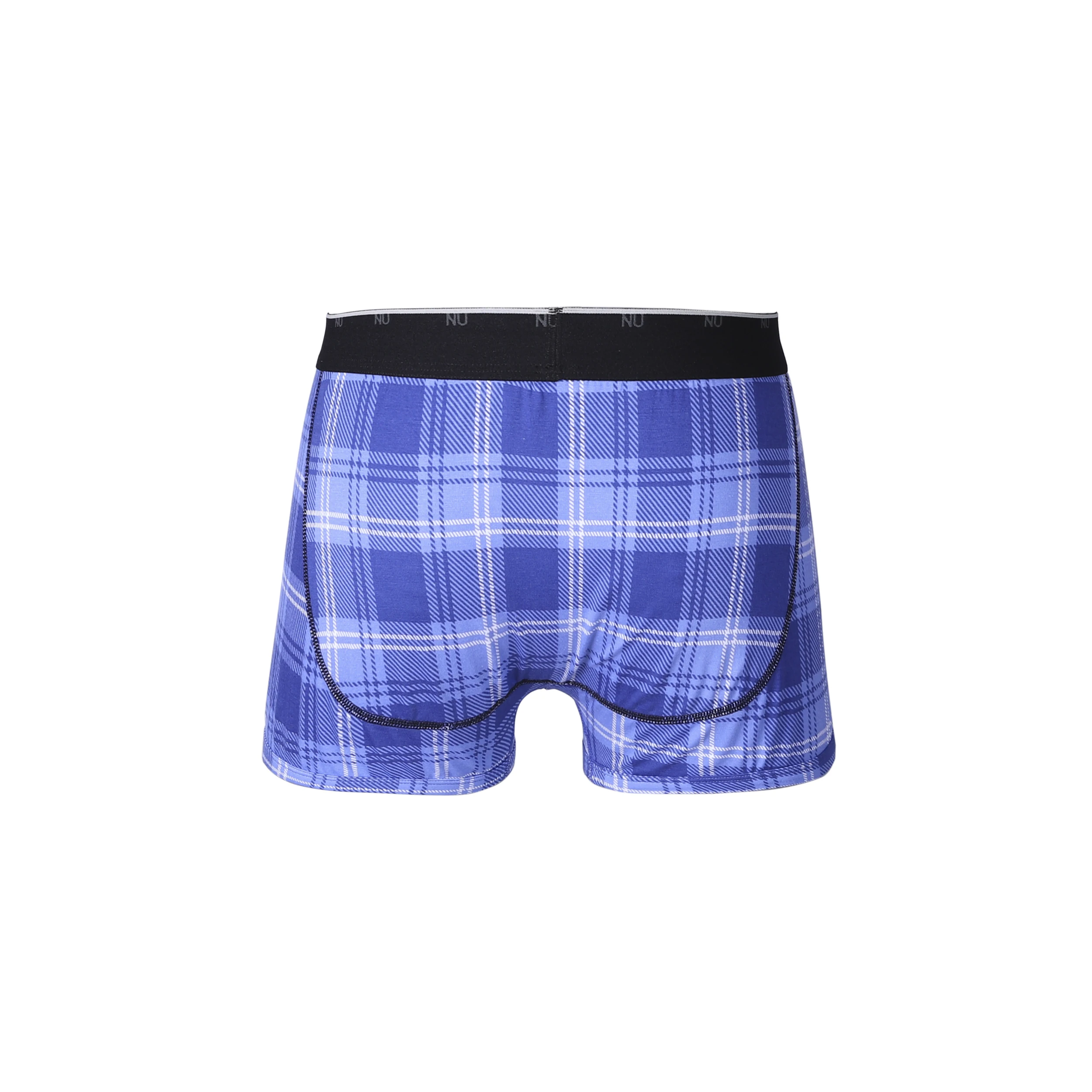 Hot selling boxer briefs elastic waistband  mens underwear with blue