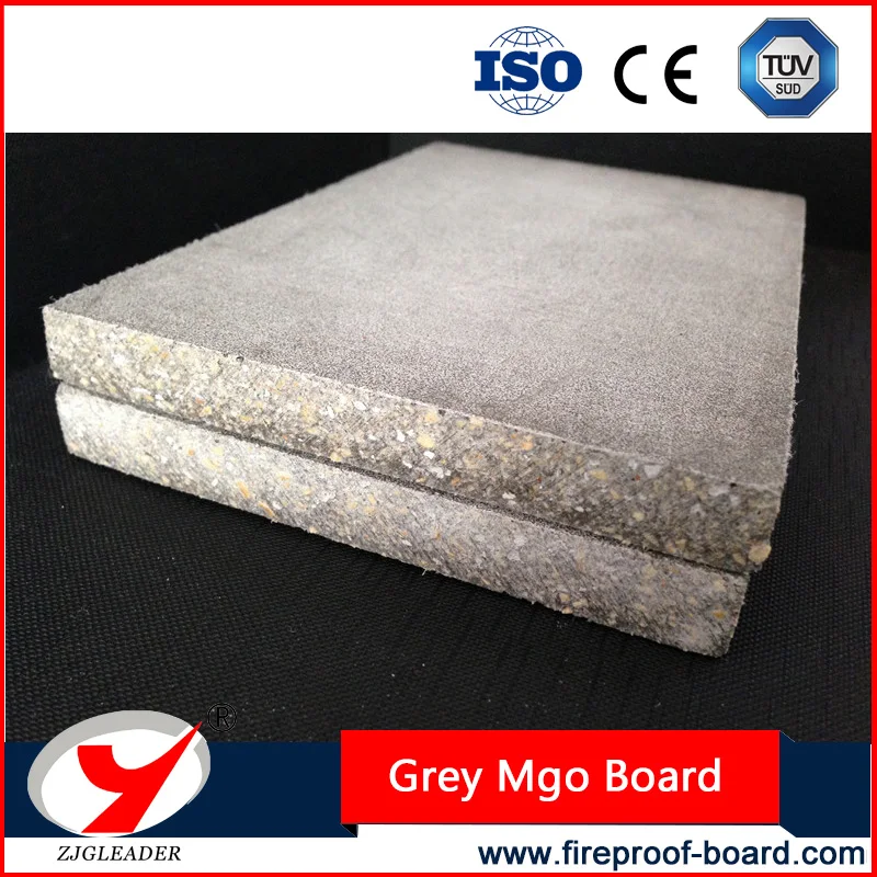 Grey MgO Board Replace Fiber Cement Board Well Fireproof Building Material