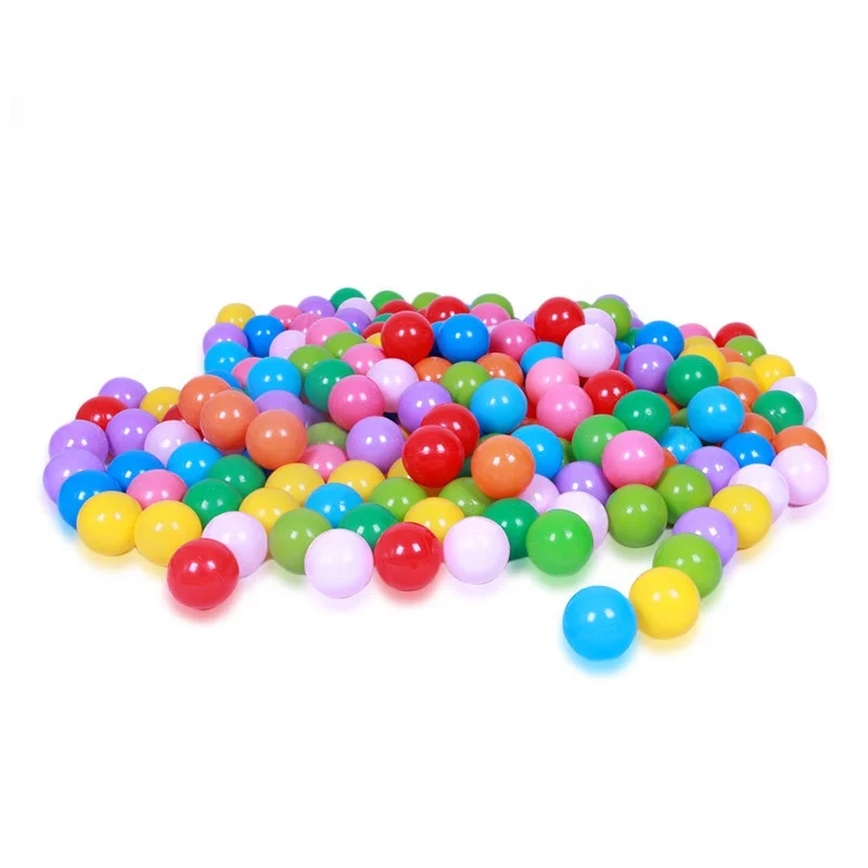Manufacturers direct supply high quality colorful plastic ball with good price