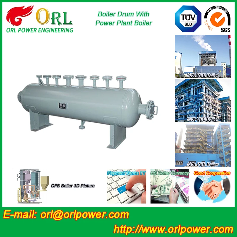 Power Plant Boiler CFB Anti Shock Coal Boiler ENT Power Supply Certificate ISO9001 Manufacturer