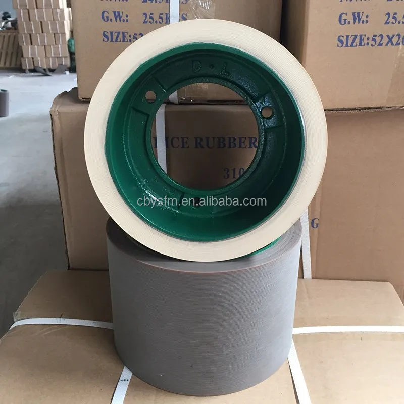 
6 inch small rice milling machine rubber roller,rice milling machine rubber rolls 