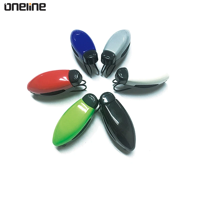 Accept Customized Portable ABS Material Auto Visor Clip Sunglasses Glasses Holder For Car