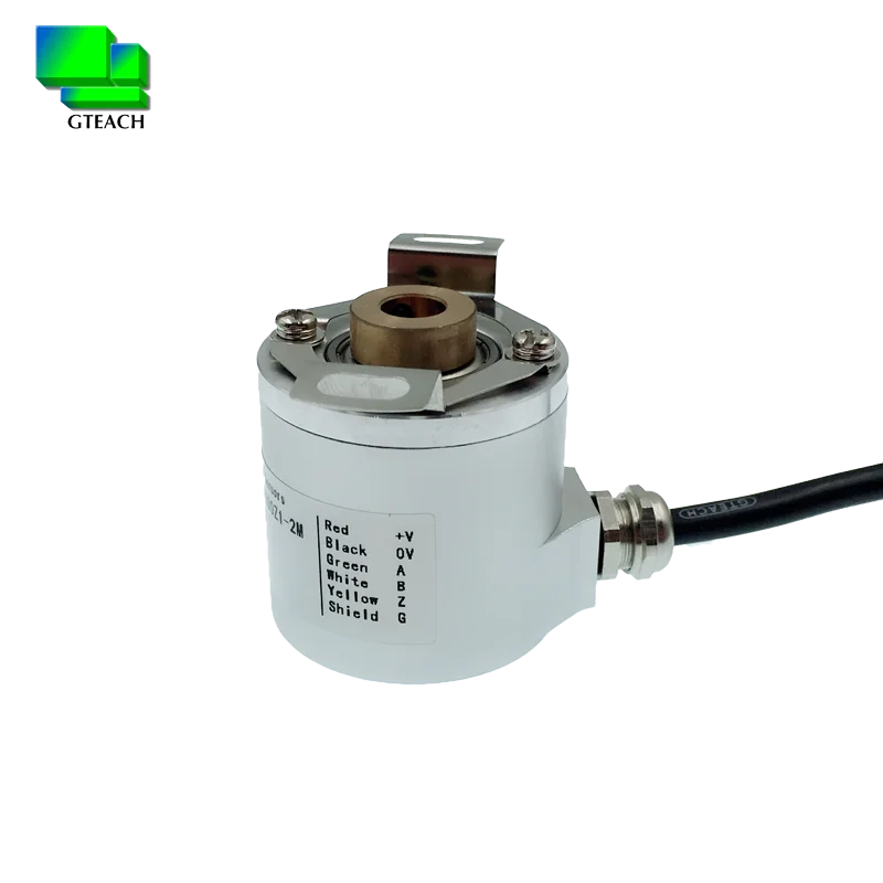 8mm hollow shaft rotary encoder position sensor push-pull output