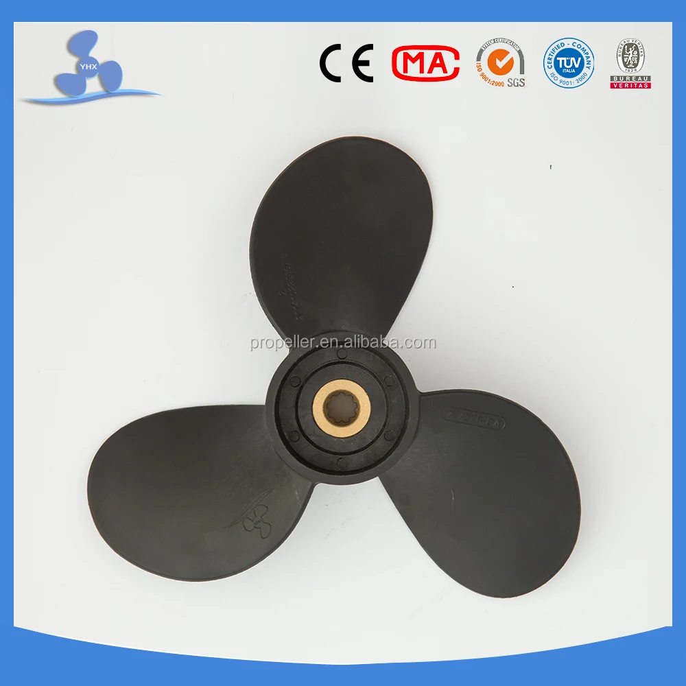 Алюминиевый морской подвесной Пропеллер для двигателя YAMAHA 4-6 л.с.