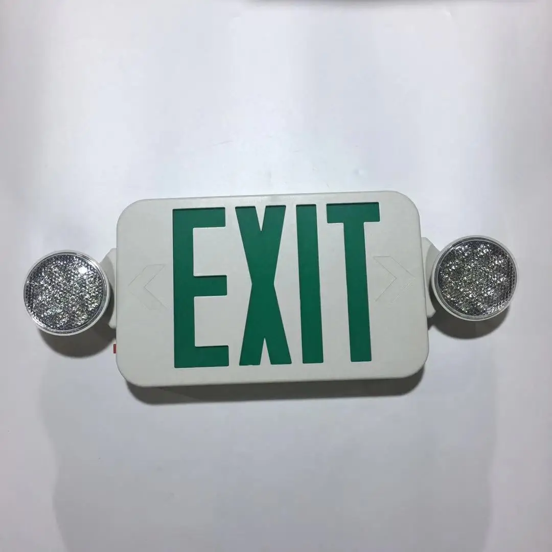 2022 новейший батарейный комбинированный знак выхода, светодиодный аварийный фонарь для выхода