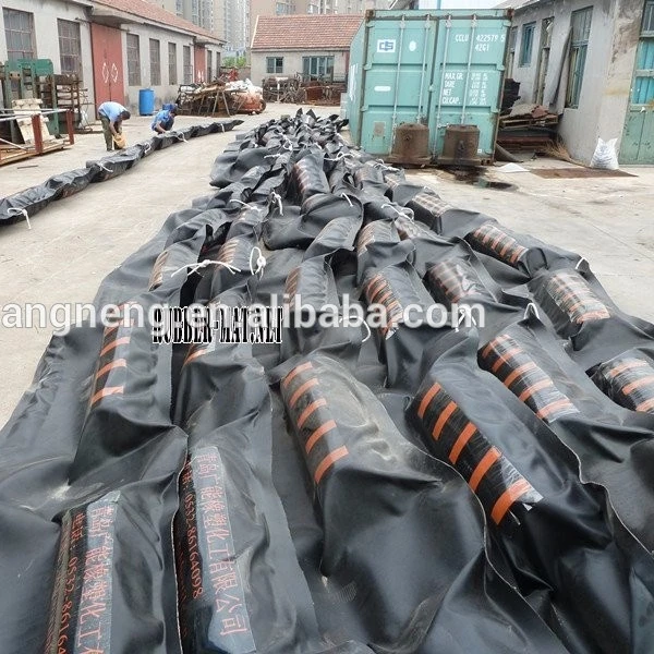 Oil Spill Containment Boom/SOLID FLOTATION QUICK DEPLOYMENT rubber oil boom