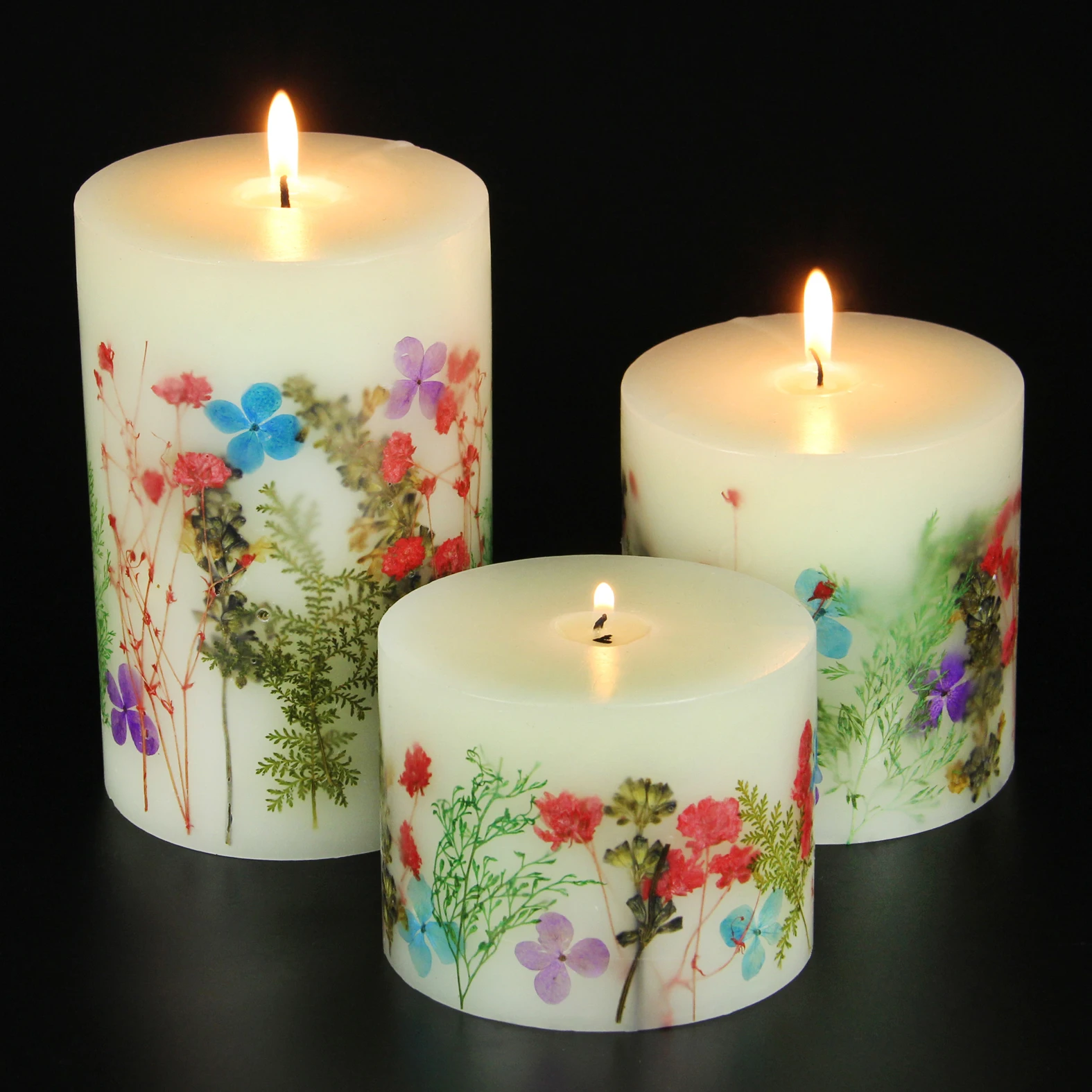 
maple leaf branch decorative luxury candle for sale home decor 