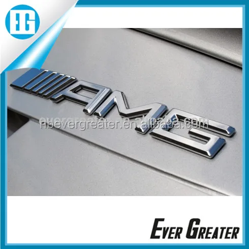 Custom car badges auto emblems, 3d car emblem, metal letters for car emblem