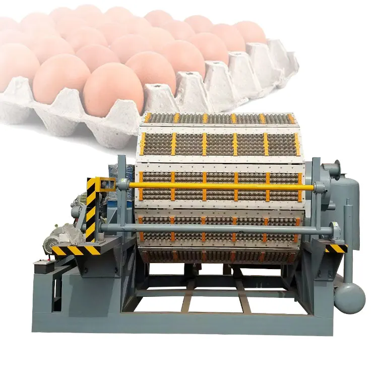 Egg Tray Making Machine Price / Carton Egg Tray Machine / Fruit Tray Forming Machine
