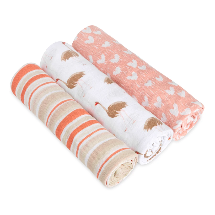 Breathable 100%cotton muslin blanket