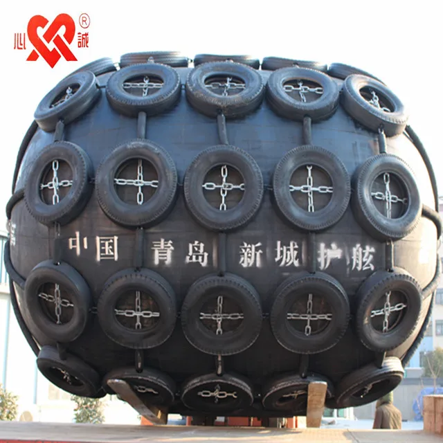 Tires and chain Nets type Pneumatic Yokohama Ship rubber Fender