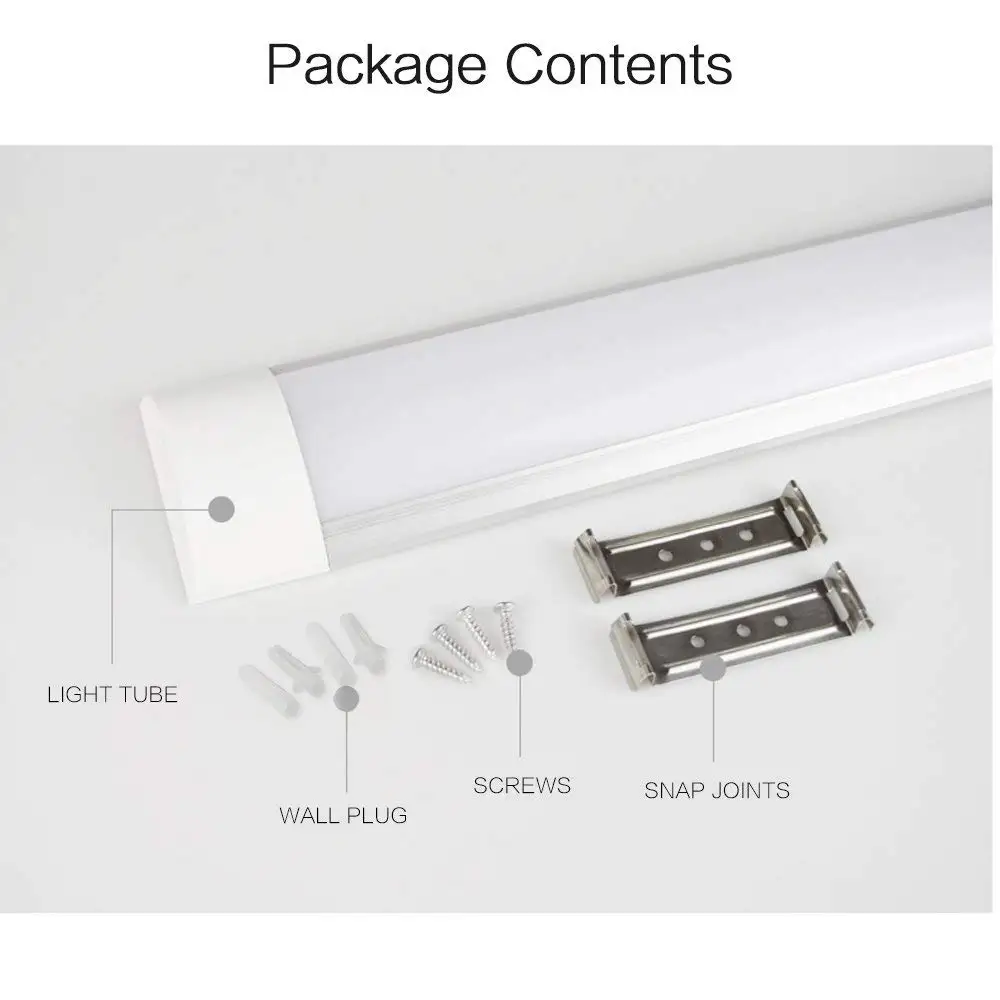 2FT 3FT 4FT 40W LED Purification Fixture Batten Light 36W