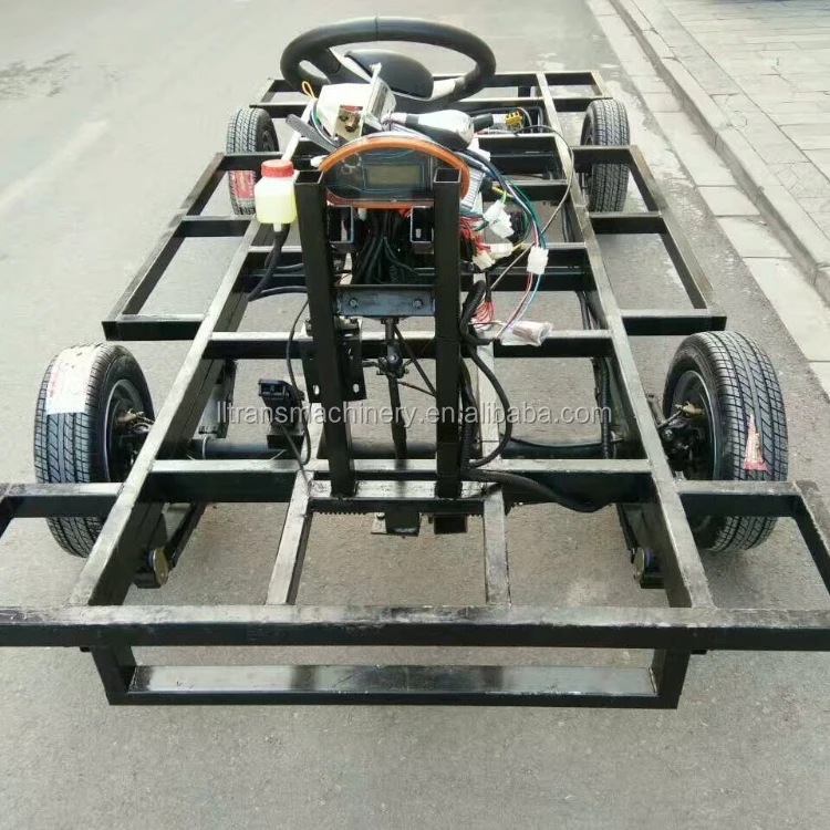 7.5kw electric motor driving  chassis and frame