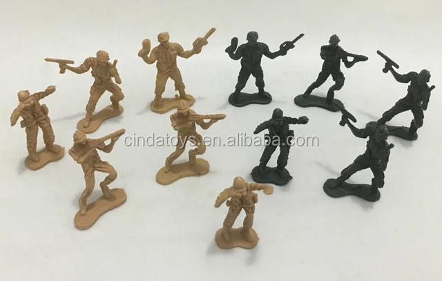Decorative soldier toys model Combat helicopter military soldiers figure