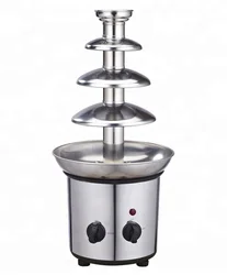 chocolate fountain fondue home use ss or plastic housing for party