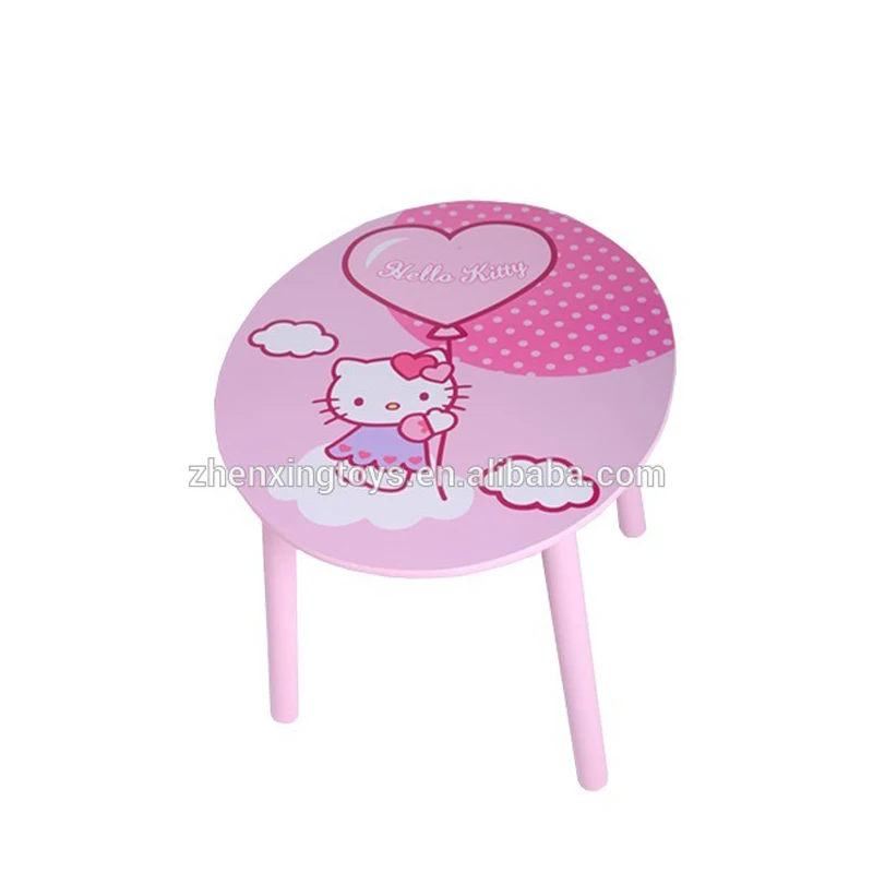 
Hello kitty kids wooden table and chair set 