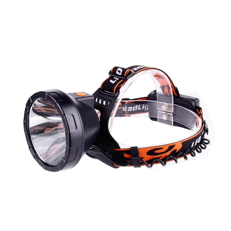 Super Bright 10W 1000 Lumen Long Range ABS Plastic Underground Rechargeable Led Mining Head Torch