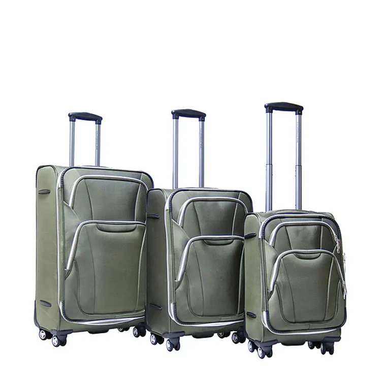 Лидер продаж, Чемодан поло на колесиках из мягкой полиэстерной ткани для путешествий