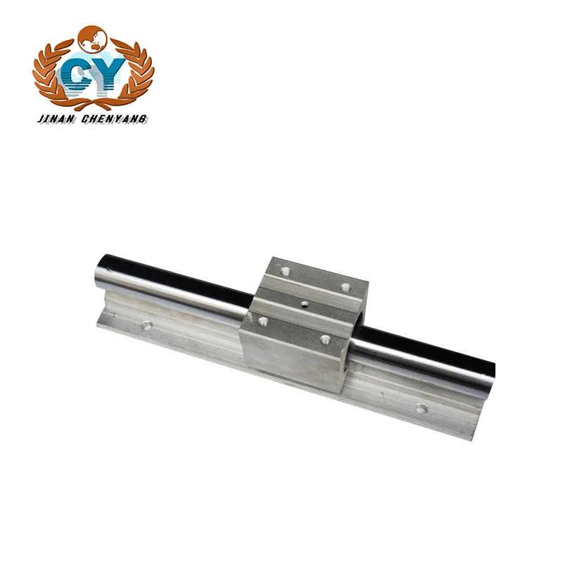 Linear aluminum rail aluminium block igus guide